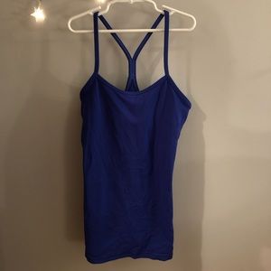 BARELY WORN Lululemon Razorback Tank